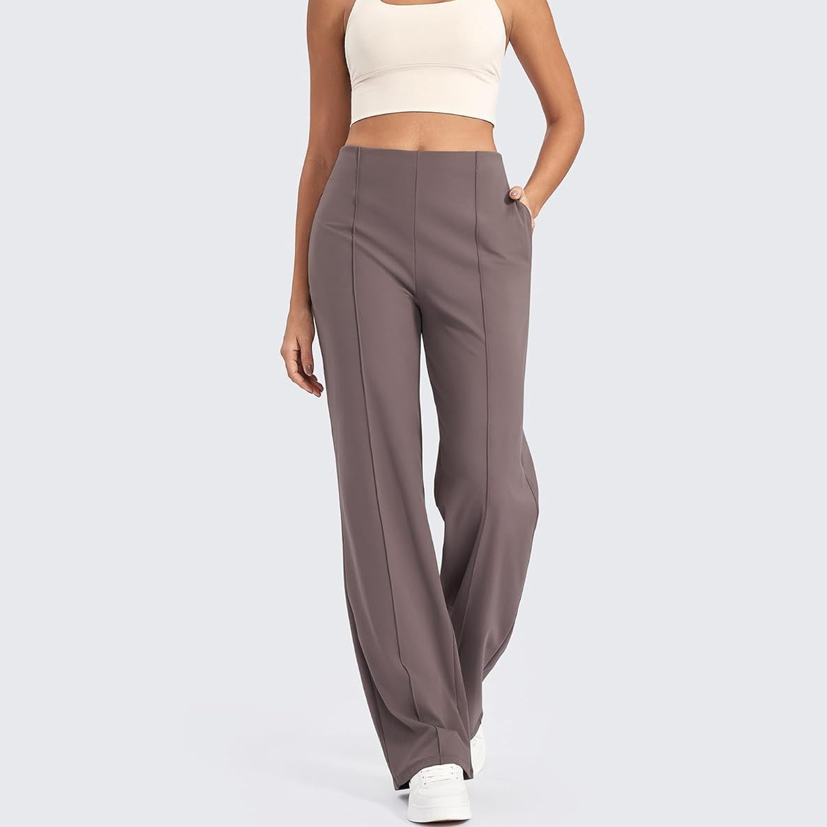 Wide Leg Casual Pants